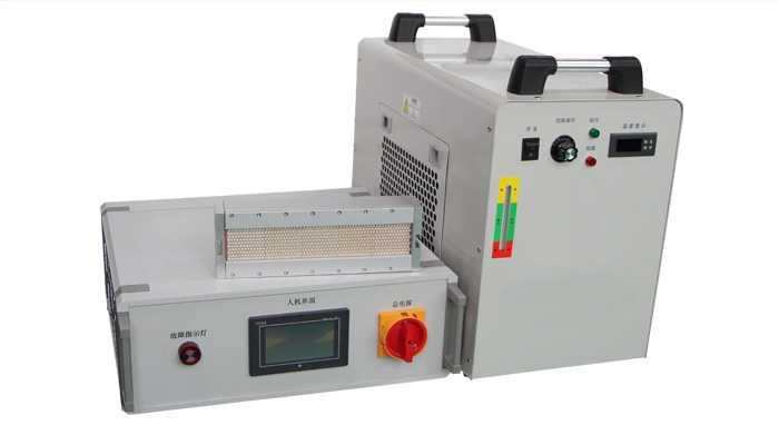 UV LED固化光源設(shè)備的三大配置照射頭、水冷機(jī)、電源驅(qū)動(dòng)