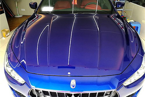 汽車保養(yǎng)項目中的鍍晶、鍍膜UV固化機設(shè)備快速照射固化